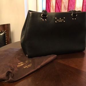 Black Kate Spade tote bag
